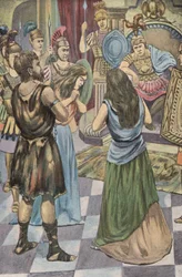 Caractacus vor Claudius