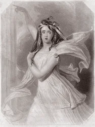 Kassandra (eine Prophetin) (Troilus und Cressida) aus der Shakespeare Women