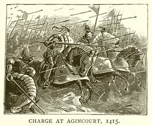 Angriff bei Agincourt, 1415