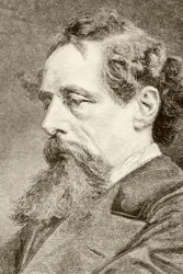 Charles Dickens (Litho)