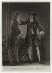 Charles II und Sir William Temple