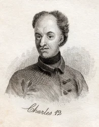 Karl XII., König von Schweden, aus Crabbs Historical Dictionary, veröffentlicht 1825