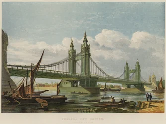 Die neue Brücke in Chelsea