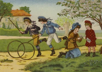 Glückliche Stunden der Kindheit