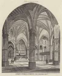 Christuskirche, Lambeth (Gravur)