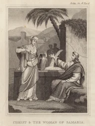 Christus und die Frau von Samaria