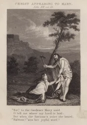 Christus erscheint Maria, Johannes XX, Vers 15