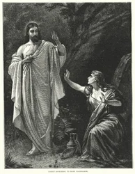 Christus erscheint Maria Magdalena (Stich)