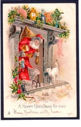 Weihnachtspostkarte, 1903