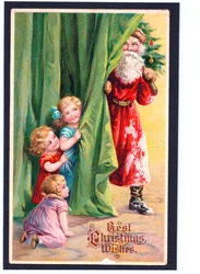 Weihnachtspostkarte, ca. 1907