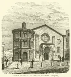 Kirche der Fratri Capucini, Cremona (Gravur)