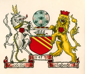 Wappen von Manchester, England