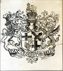 Wappen von Oliver Cromwell (1599-1658)