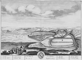 Cocken bei Durham, um 1710