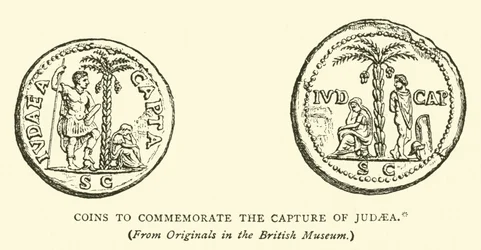 Münzen zur Erinnerung an die Eroberung Judäas