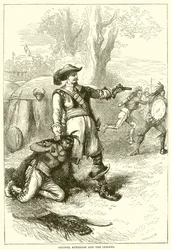 Colonel Atherton und die Indianer