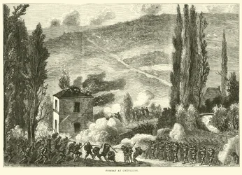 Kampf bei Châtillon, Oktober 1870