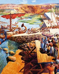 Bauarbeiten in Ägypten