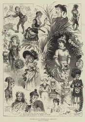 Kostüme für unseren Weihnachtsmaskenball (Stich)