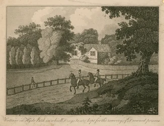 Hütte im Hyde Park, in der Drogen usw. zur Wiederbelebung von Ertrunkenen aufbewahrt werden