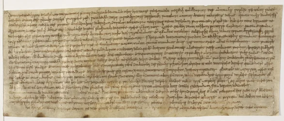 Cotton Augustus ii 18, Wealdhere-Brief, ca. 704, frühester Briefschluss