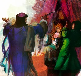 Graf Caetano fügte dem kochenden Quecksilber ein mysteriöses Pulver hinzu