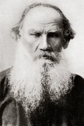 Graf Lev Nikolajewitsch Tolstoi, alias Leo Tolstoi, aus Hutchinsons Geschichte der Nationen, veröffentlicht 1915