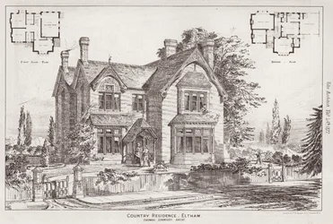 Landresidenz, Eltham (Stich)