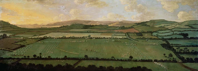 Landschaft um Dixton Manor, ca. 1725