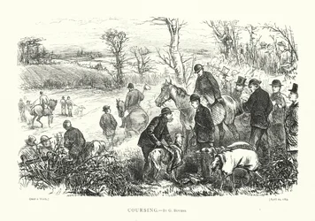 Hetzjagd (Gravur)