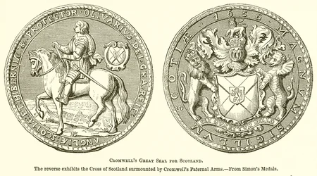 Cromwells großes Siegel für Schottland