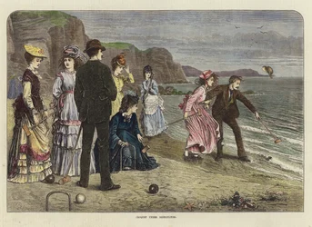 Croquet unter Schwierigkeiten