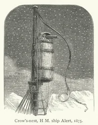 Krähennest, HM Schiff Alert