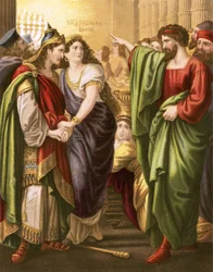 Daniel deutet die geheimnisvolle Handschrift