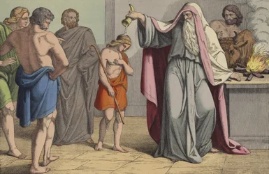 David wird zum König gesalbt