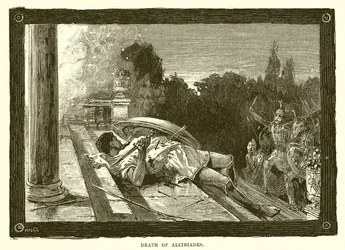 Tod des Alkibiades