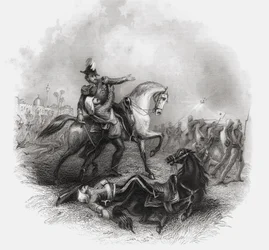 Tod von Sir Henry Montgomery Lawrence, aus 