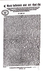 Erklärung der Lords, die den Earl of Bothwell als Mörder von Lord Darnley angeben, 1567