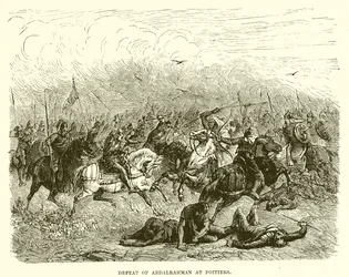 Niederlage von Abdalrahman bei Poitiers