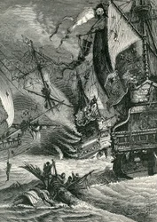 Zerstörung der Spanischen Armada, 1865