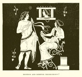 Dionysos und Demeter Thesmophoros