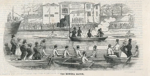 Doggetts Mantel und Abzeichen Rennen