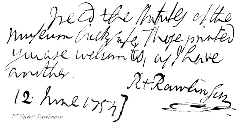 Dr. Richd Rawlinson