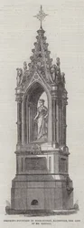 Trinkbrunnen in der High-Street, Maidstone, das Geschenk von Mr. Randall (Stich)