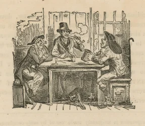 Trinken in einer Londoner Taverne