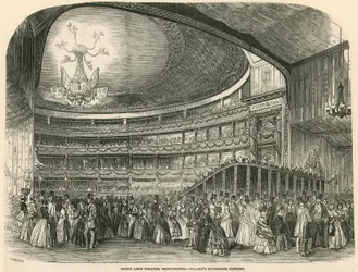 Drury Lane Theatre neu dekoriert - Julliens Promenadenkonzert