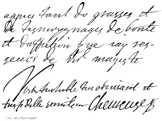 Herzog von Chevreuse