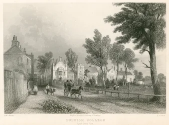 Dulwich College, London, Südwestansicht