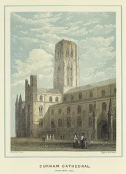 Durham Kathedrale, Nordwestansicht