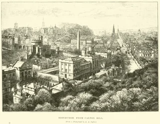 Edinburgh, vom Calton Hill